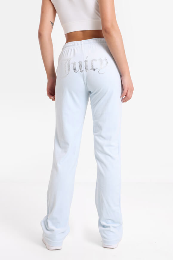 Juicy Couture Tina Samt Flare-Hose | Nantucket Breeze | Damen  | S von Juicy Couture