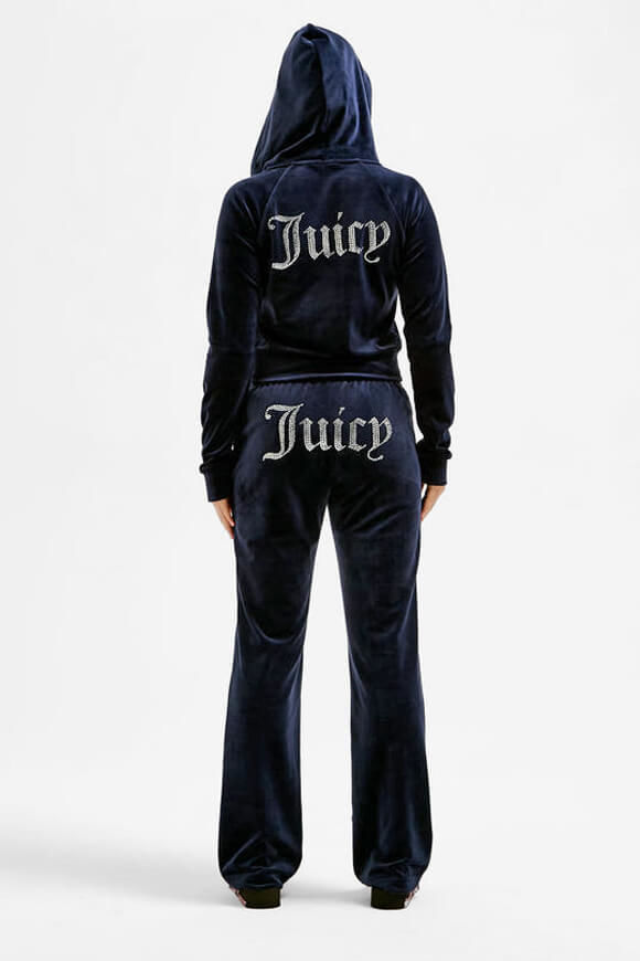 Juicy Couture Tina Samt Flare-Hose | Night Sky | Damen | M Juicy Couture Tina Samt Flare-Hose | Night Sky | Damen | M von Juicy Couture