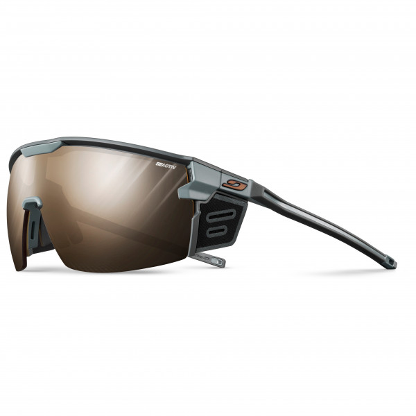 Julbo - Ultimate Cover Reactive S2-4 (VLT 35-7%) - Gletscherbrille grau von Julbo