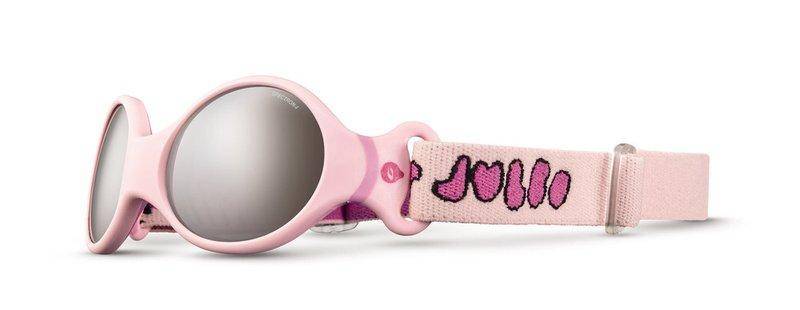 Kindersonnenbrille Loop S Rosa / Dunkelrosa Mädchen  ONE SIZE von Julbo