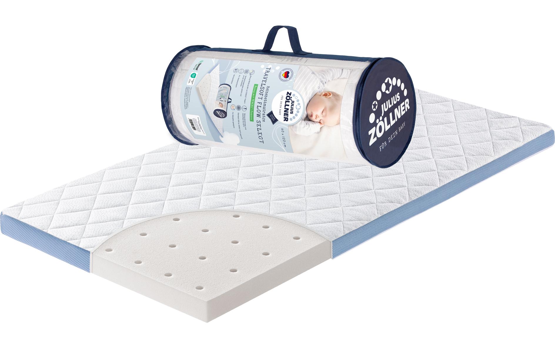 Julius Zöllner Kindermatratze »Travelsoft Flow Select«, 5 cm hoch, (1 St.) von Julius Zöllner