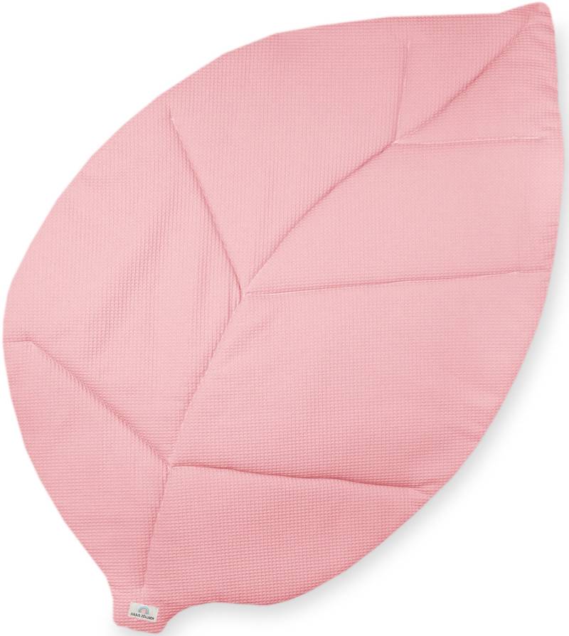 Julius Zöllner Krabbeldecke »Blatt Waffelpiqué, Blush«, Made in Germany von Julius Zöllner