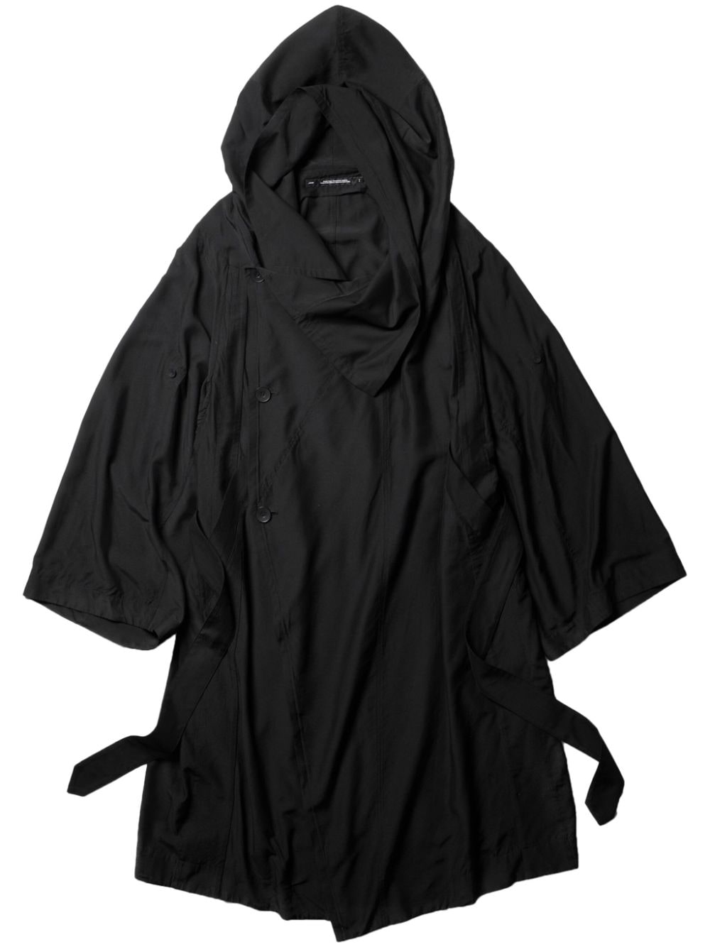 Julius Black hooded robe von Julius