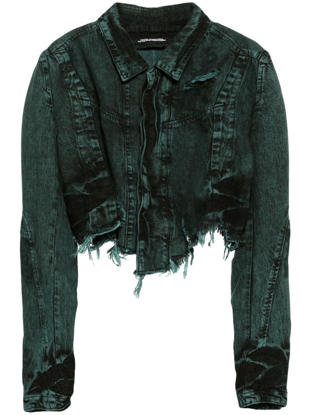 Julius Degraded Punk jacket - Green von Julius