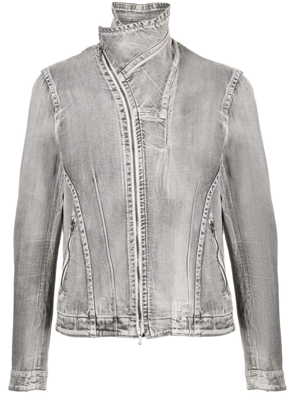 Julius Plaster denim jacket - Grey von Julius