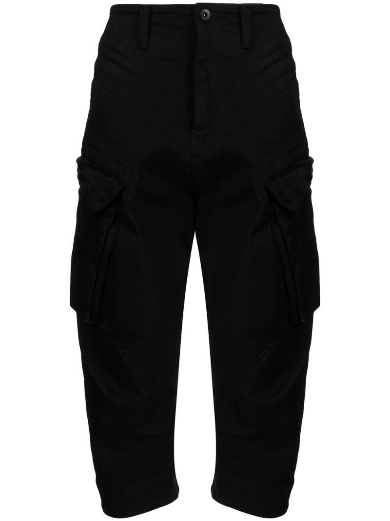 Julius cargo denim trousers - Black von Julius