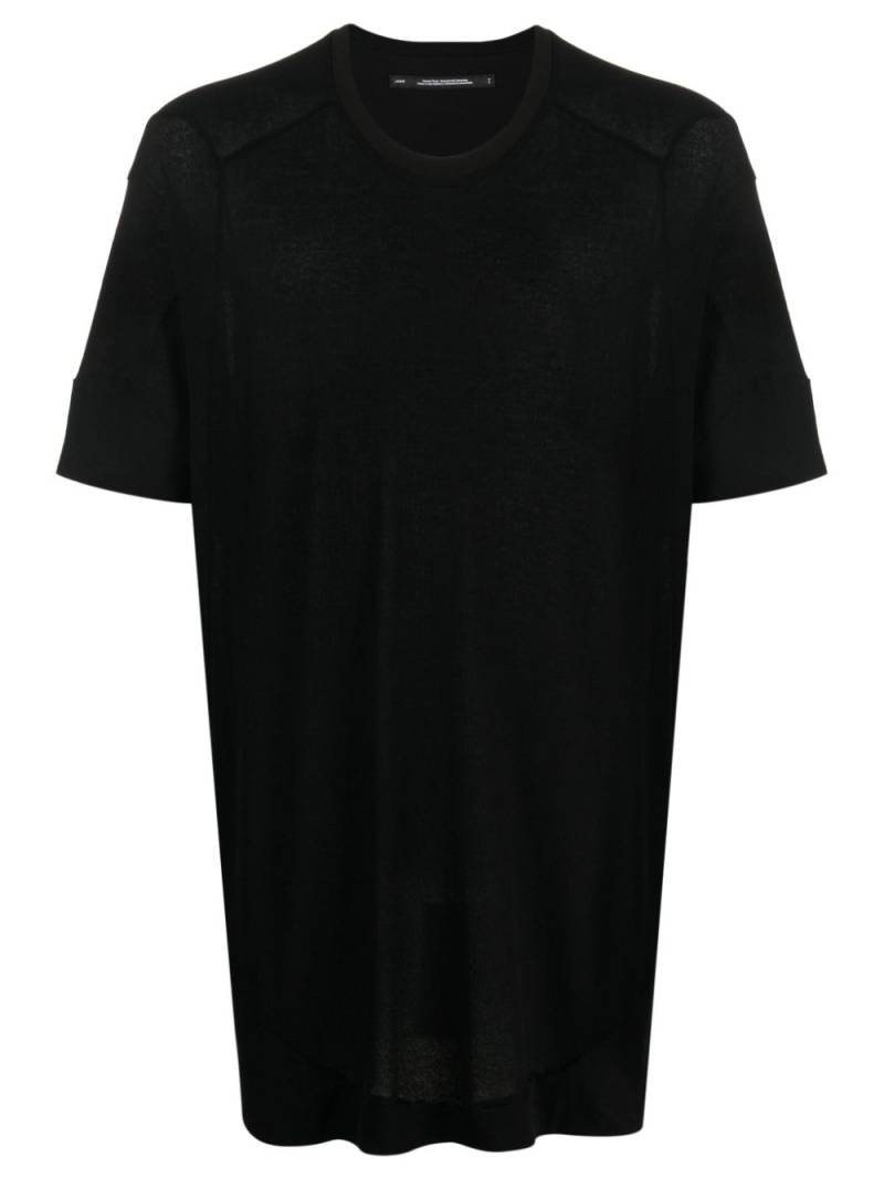 Julius crew-neck jersey T-shirt - Black von Julius