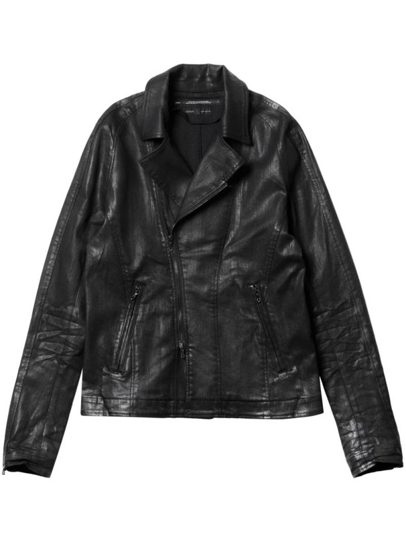 Julius denim biker jacket - Black von Julius