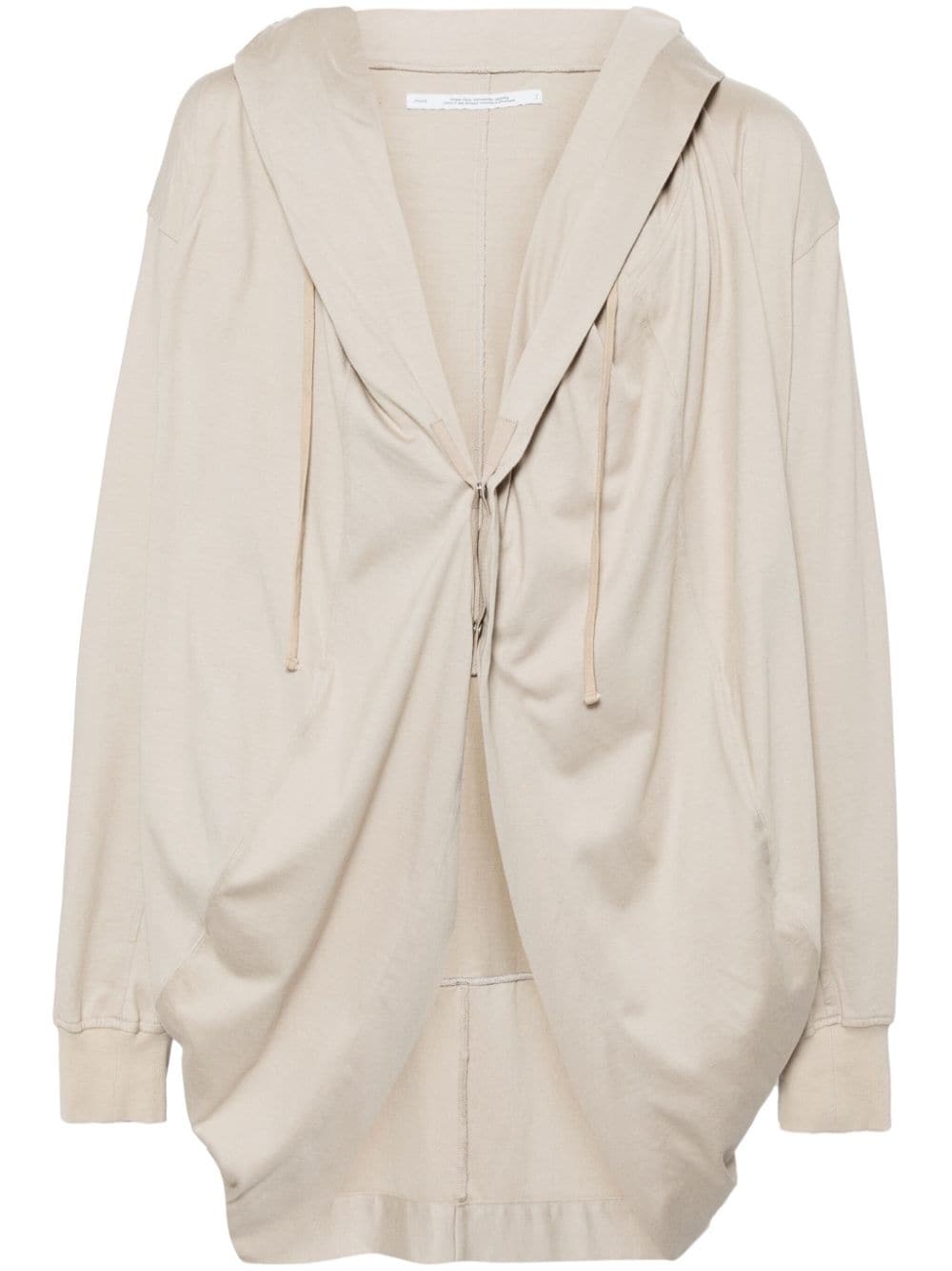 Julius drop-shoulder hooded jacket - Neutrals von Julius