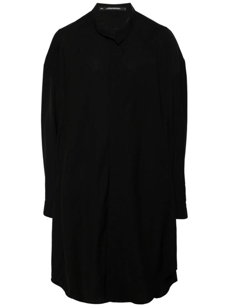 Julius drop-shoulder long-sleeve shirt - Black von Julius