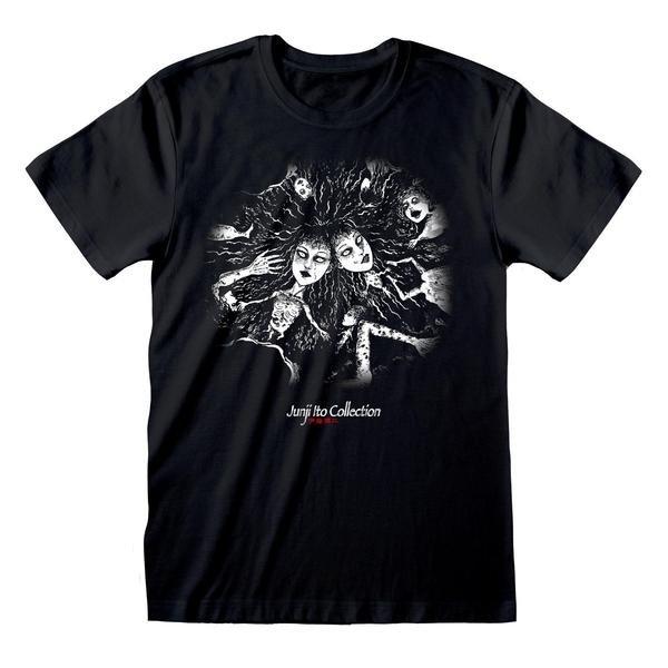 Junji-Ito - Crawling TShirt, für Damen, Schwarz, Größe XL von Junji-Ito