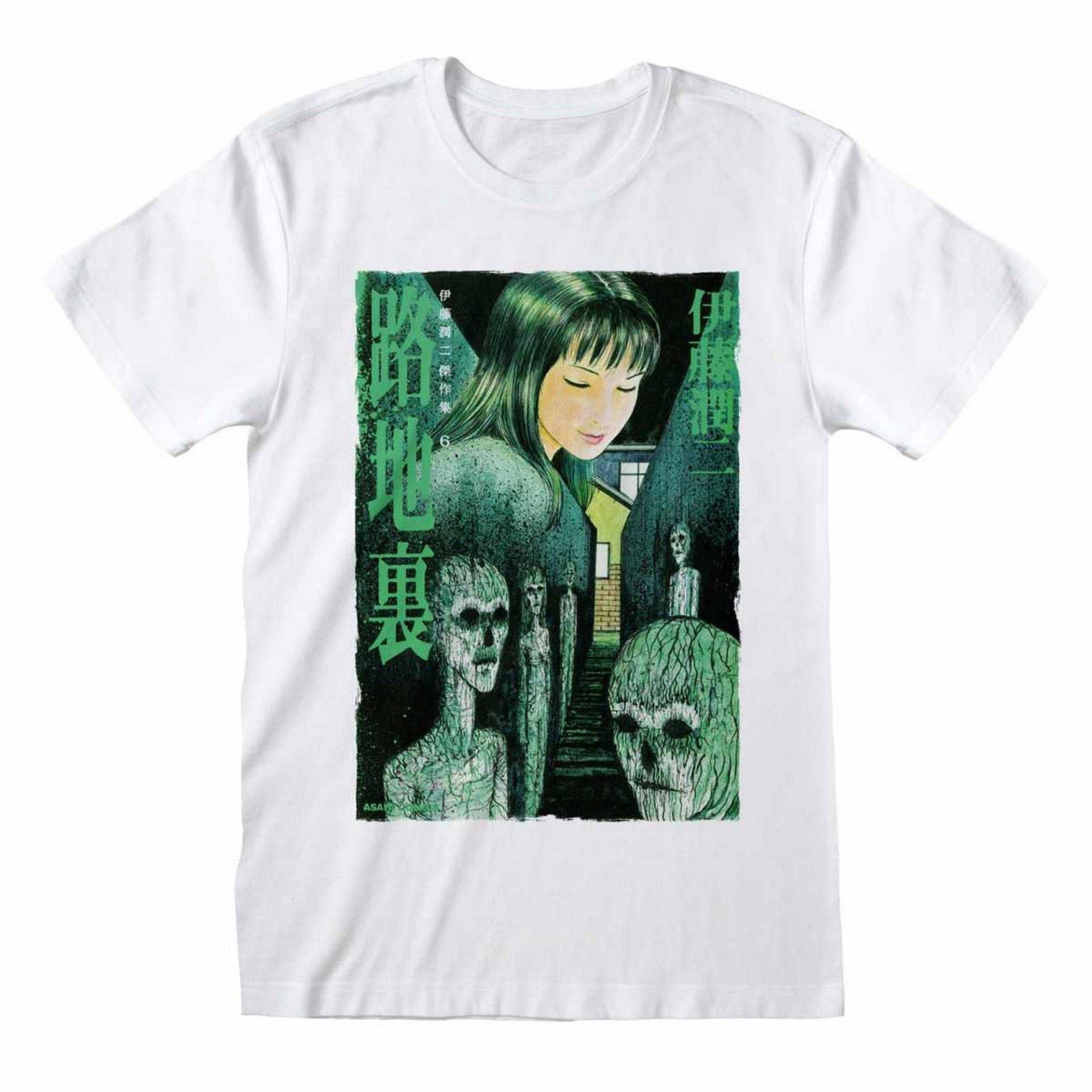 Tshirt Damen Weiss S von Junji-Ito