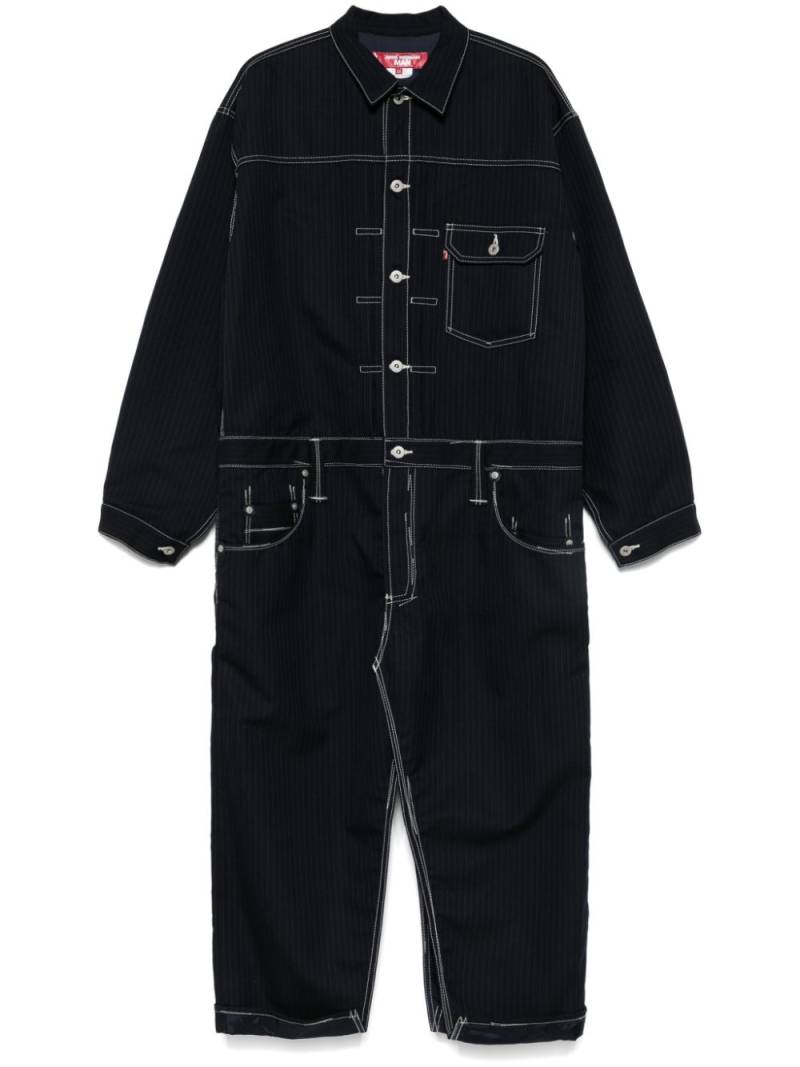 Junya Watanabe MAN WNC205 1 - NAVY/GRAY - Blue von Junya Watanabe MAN