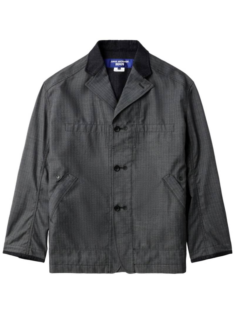 Junya Watanabe MAN button-down blazer - Black von Junya Watanabe MAN