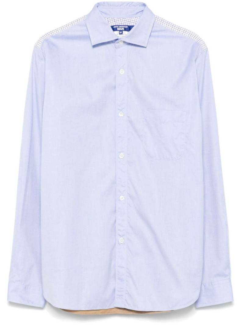 Junya Watanabe MAN colourblock shirt - Blue von Junya Watanabe MAN