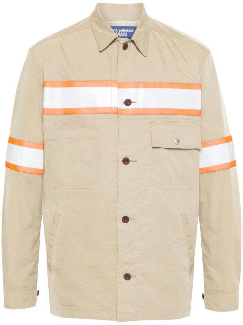 Junya Watanabe MAN reflective-detail jacket - Neutrals von Junya Watanabe MAN