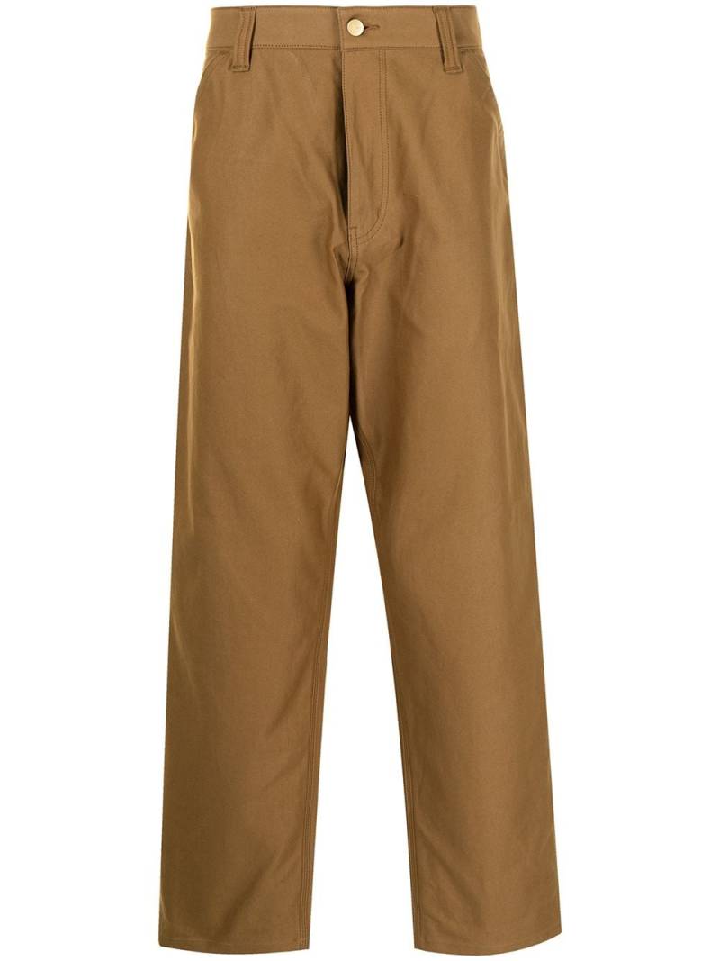 Junya Watanabe MAN straight-leg cotton trousers - Brown von Junya Watanabe MAN