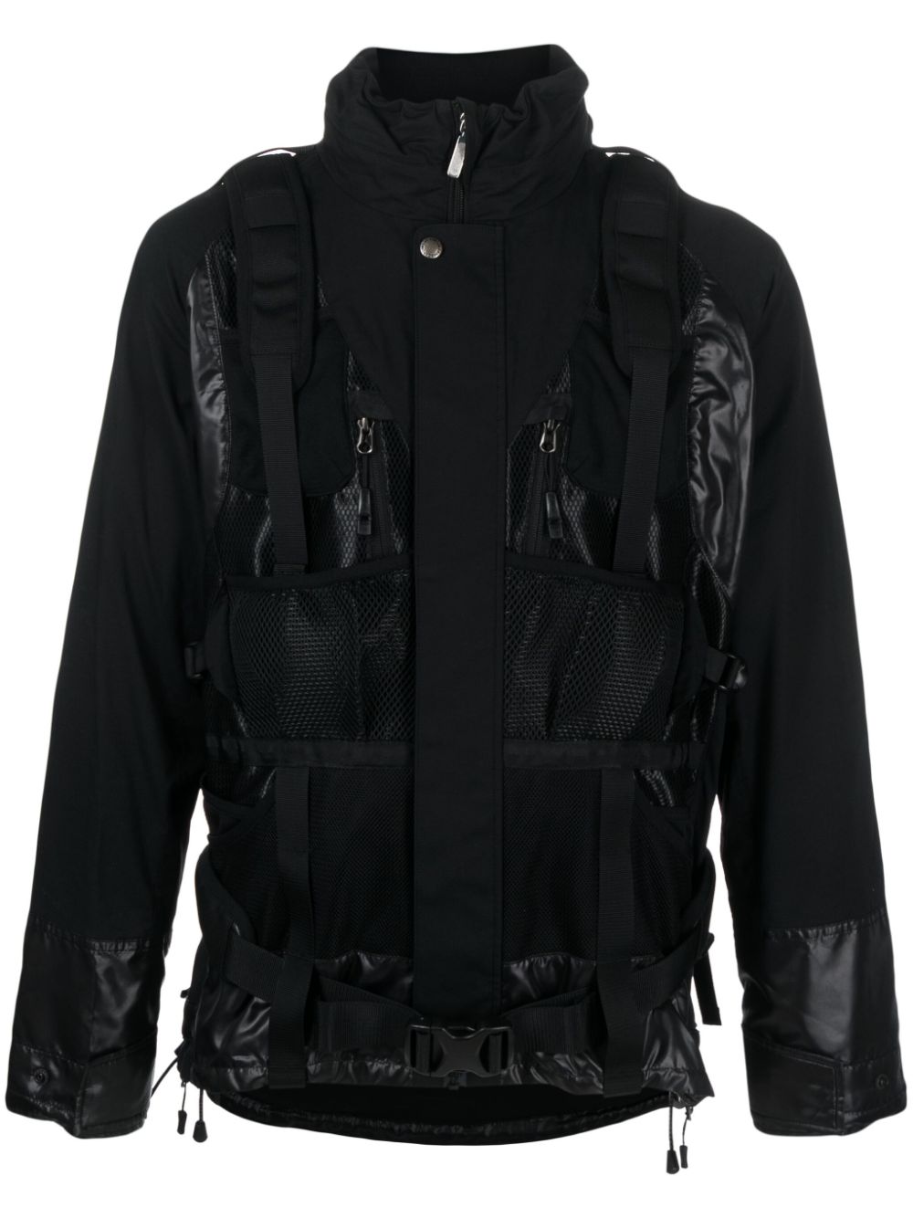 Junya Watanabe MAN x Innerraum Ripstop panelled jacket - Black von Junya Watanabe MAN