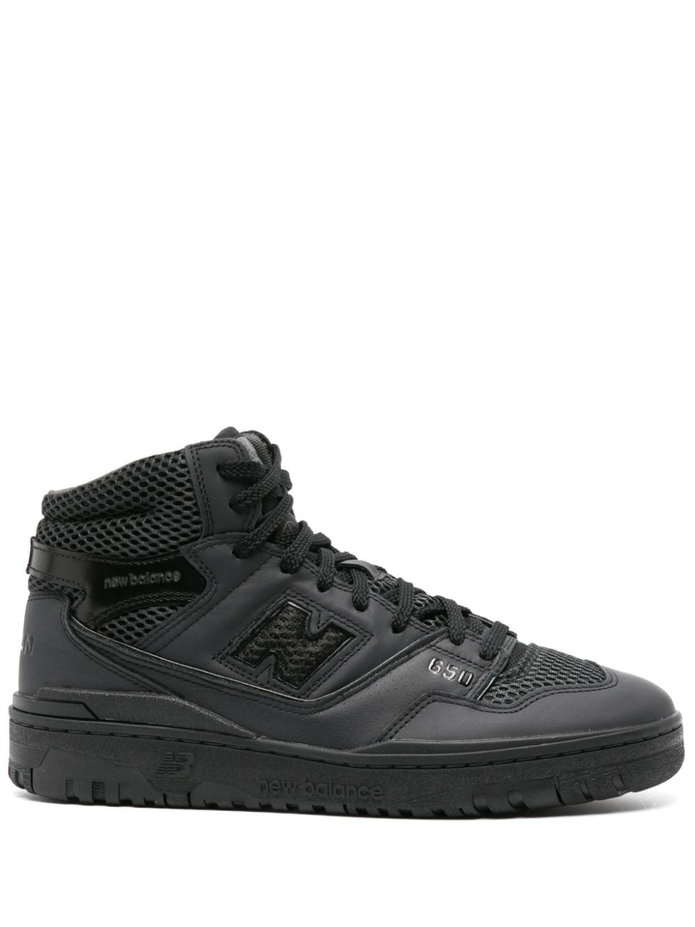 Junya Watanabe MAN x Junya Watanabe 650 high-top sneakers - Black von Junya Watanabe MAN