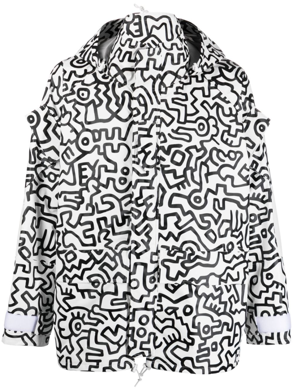 Junya Watanabe MAN x Keith Haring graphic-print jacket - White von Junya Watanabe MAN