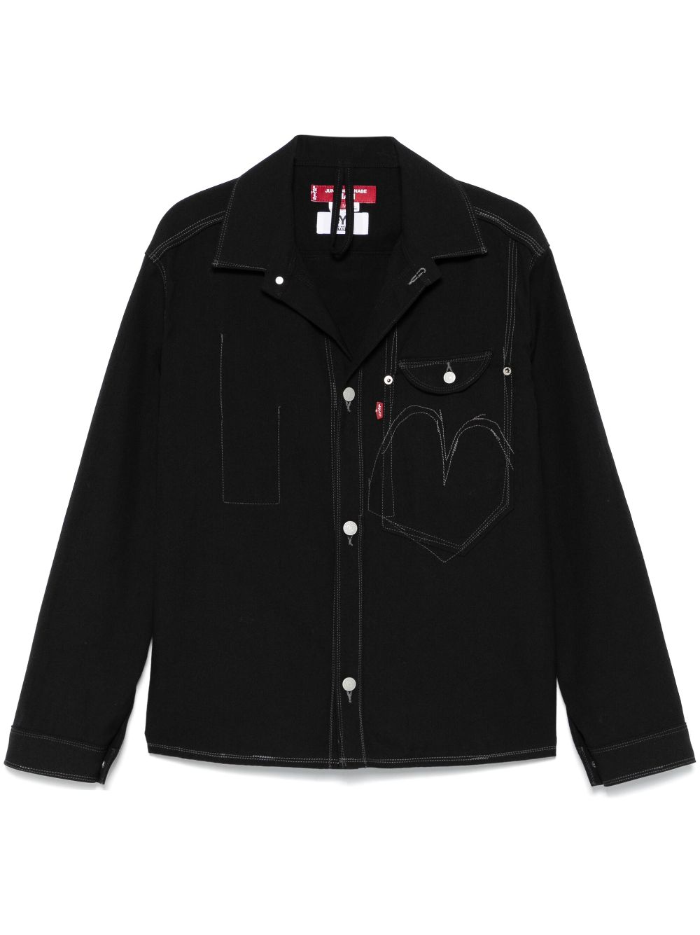 Junya Watanabe MAN x Levi’s® twill-weave shirt - Black von Junya Watanabe MAN