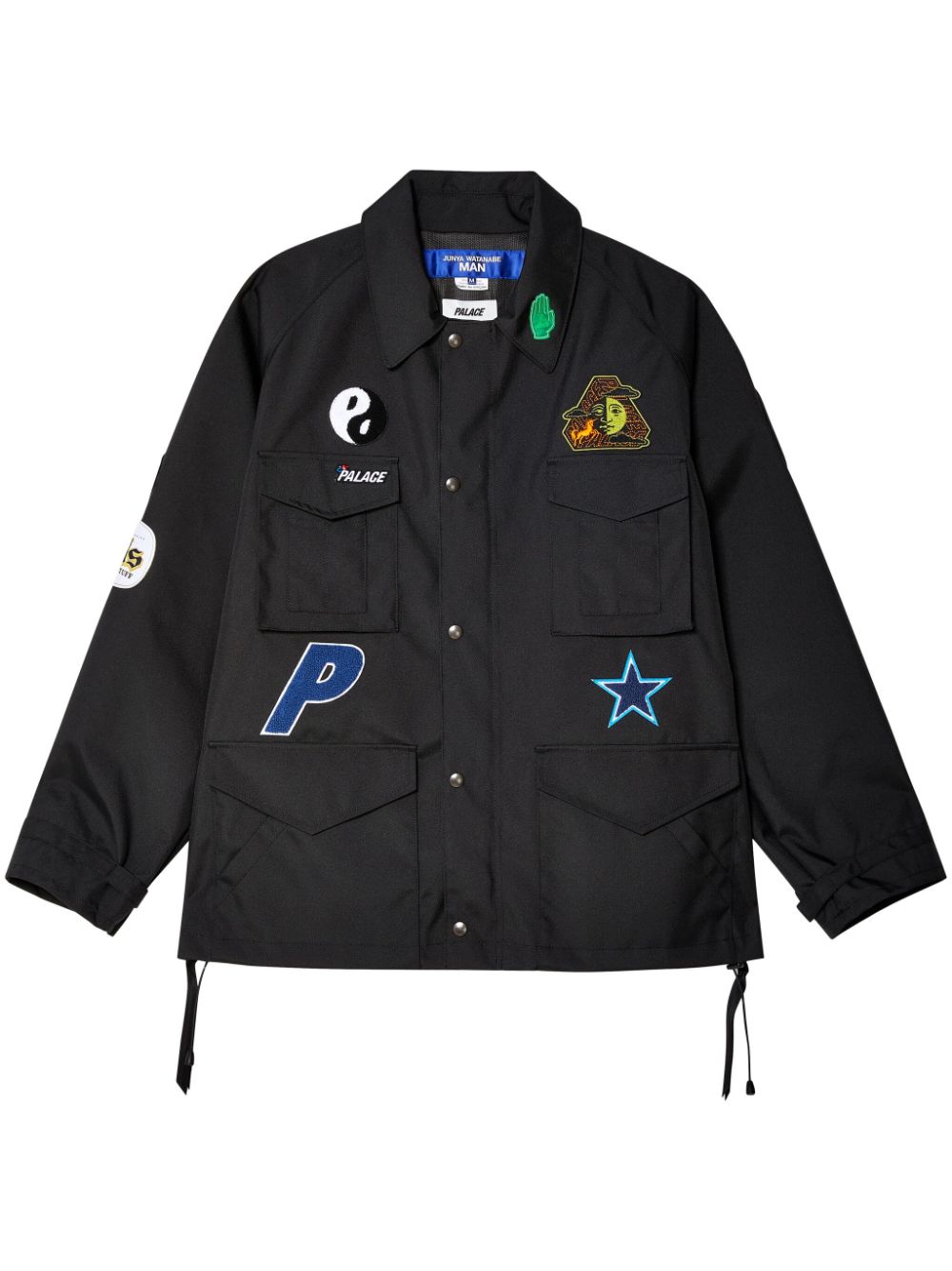 Junya Watanabe MAN x Palace shirt jacket - Black von Junya Watanabe MAN