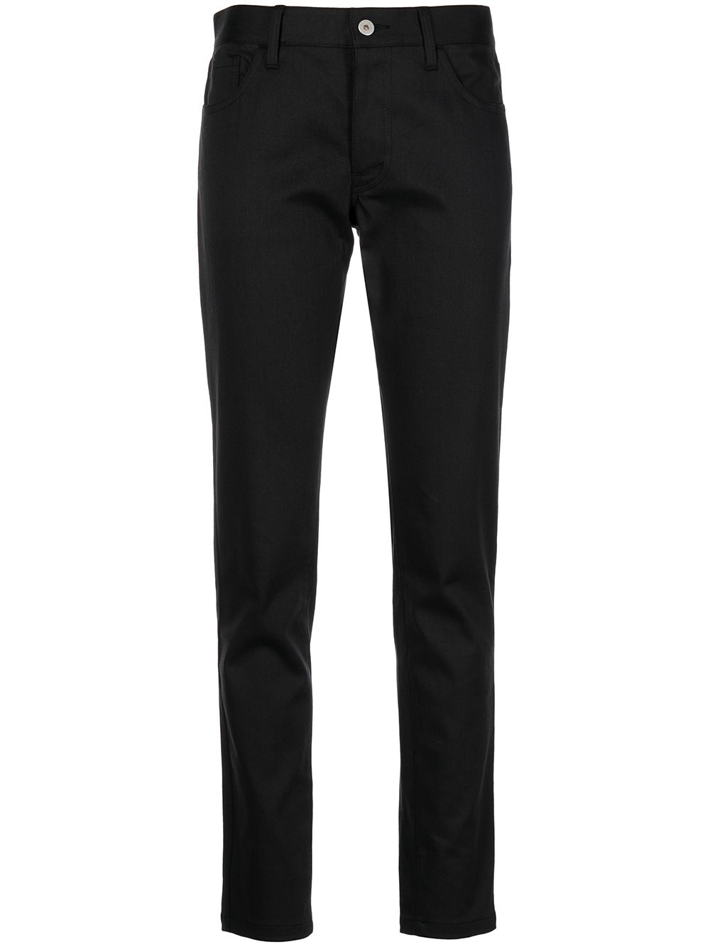 Junya Watanabe buttoned slim-fit trousers - Black von Junya Watanabe