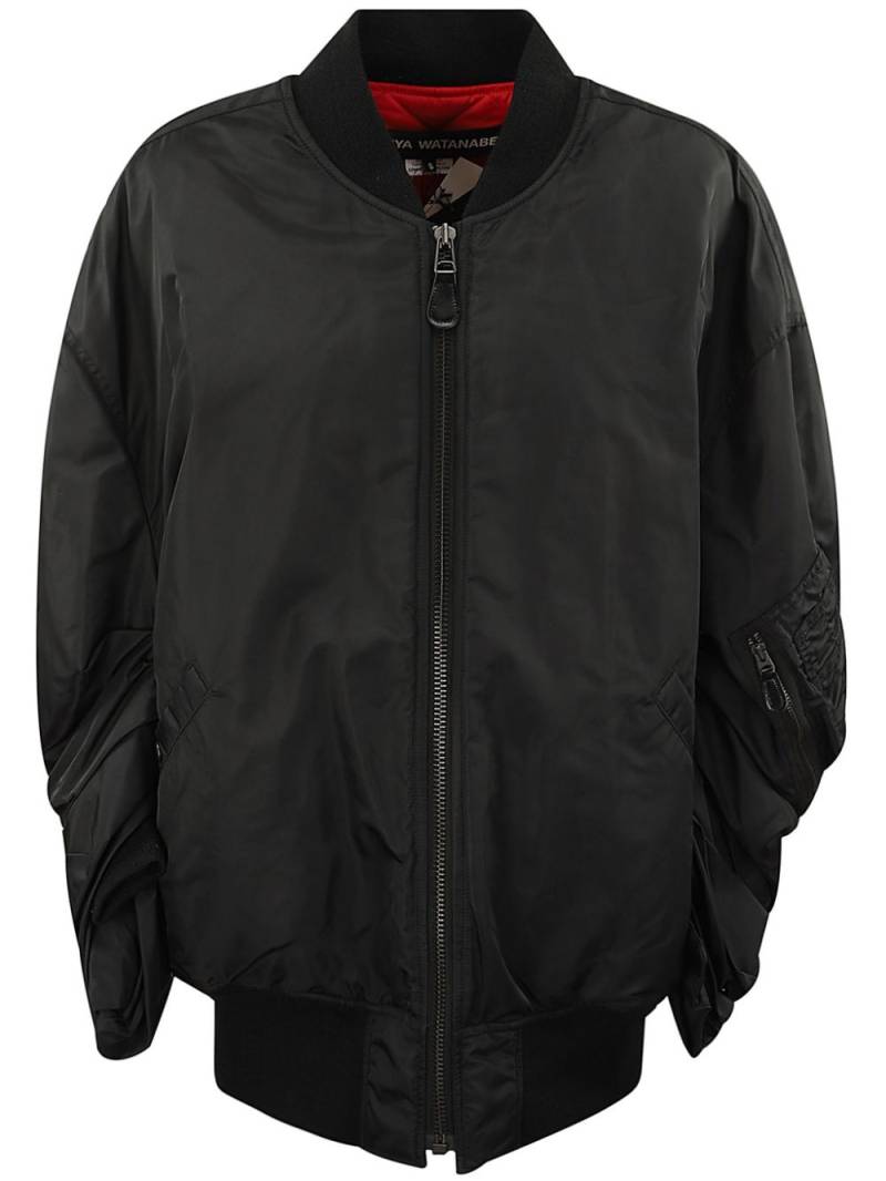 Junya Watanabe drop-shoulder bomber jacket - Black von Junya Watanabe