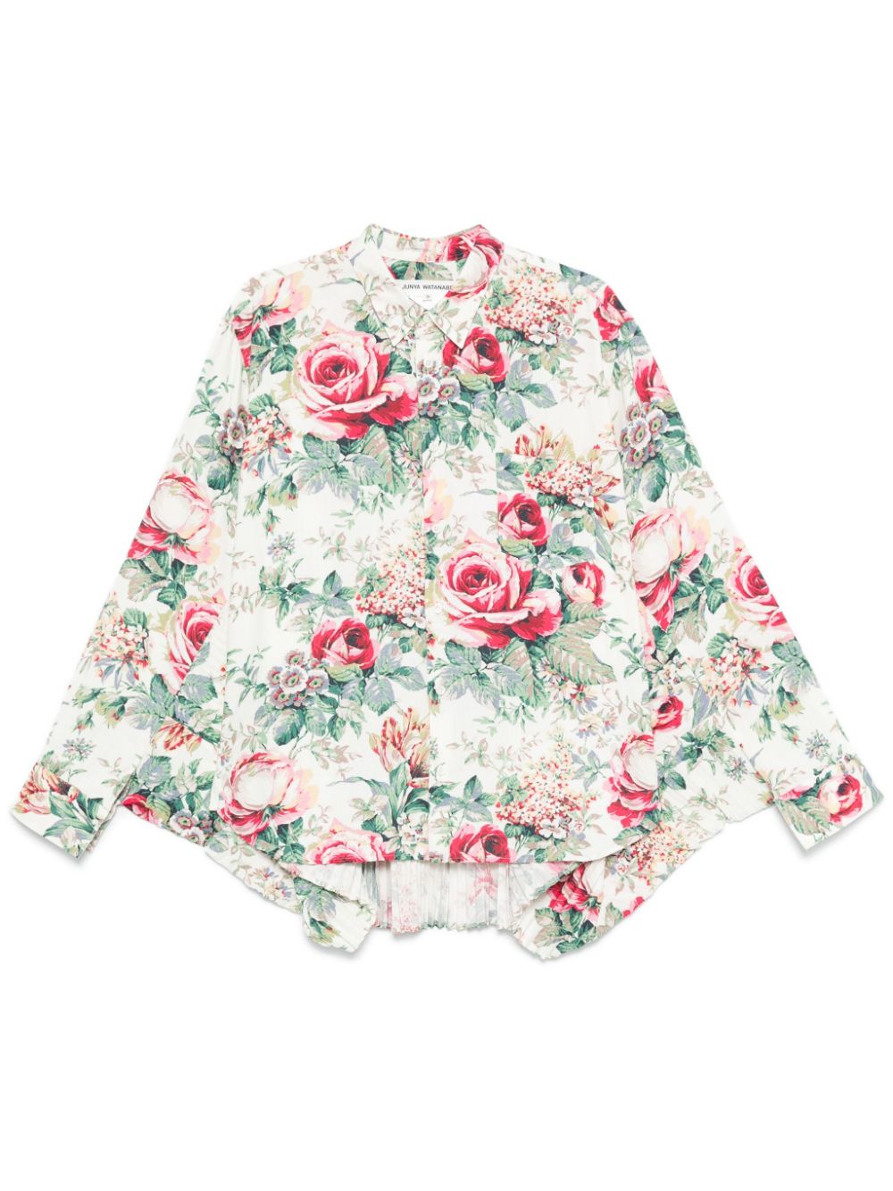 Junya Watanabe floral-print shirt - White von Junya Watanabe