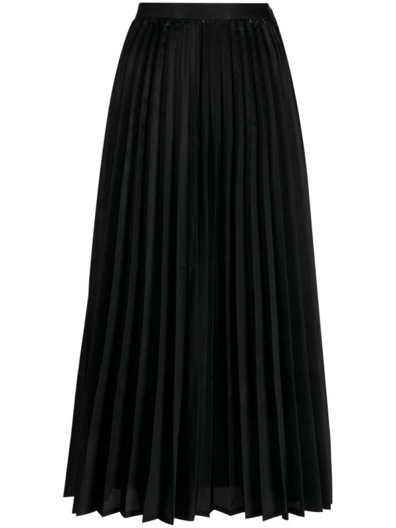 Junya Watanabe high-waist pleated skirt - Black von Junya Watanabe