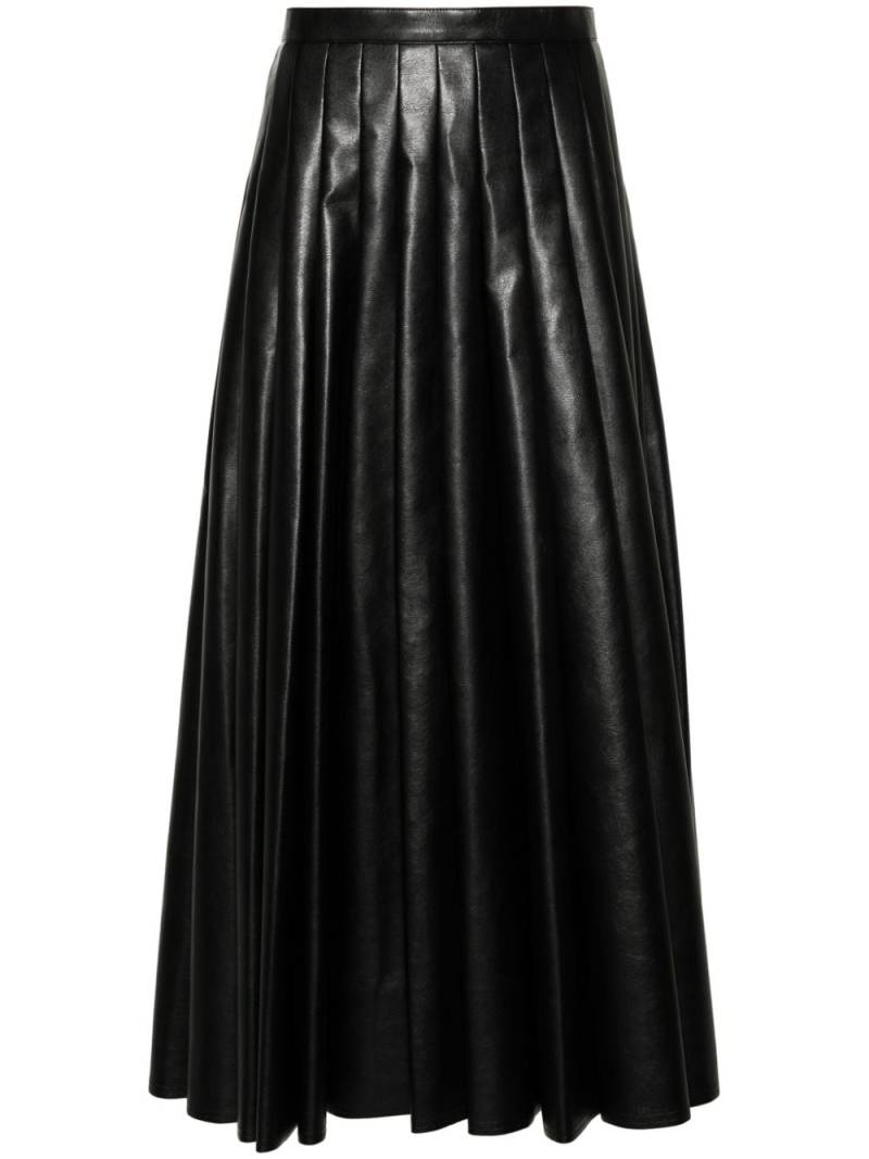 Junya Watanabe high-waisted pleated skirt - Black von Junya Watanabe