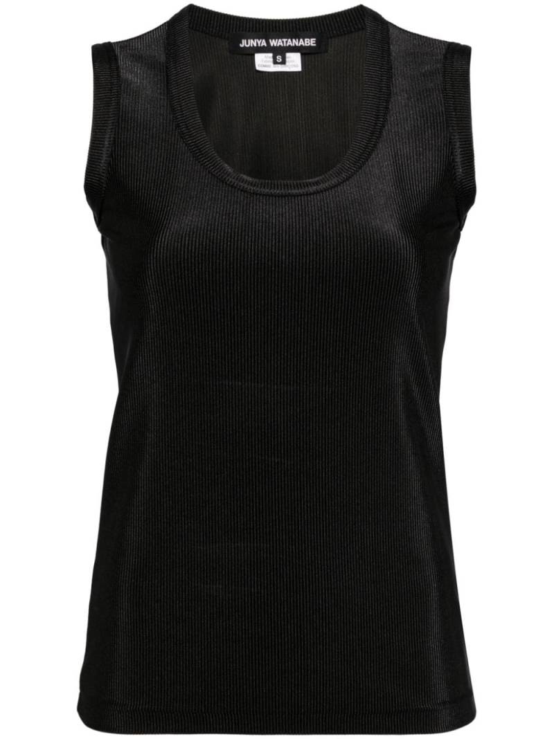 Junya Watanabe ribbed tank top - Black von Junya Watanabe