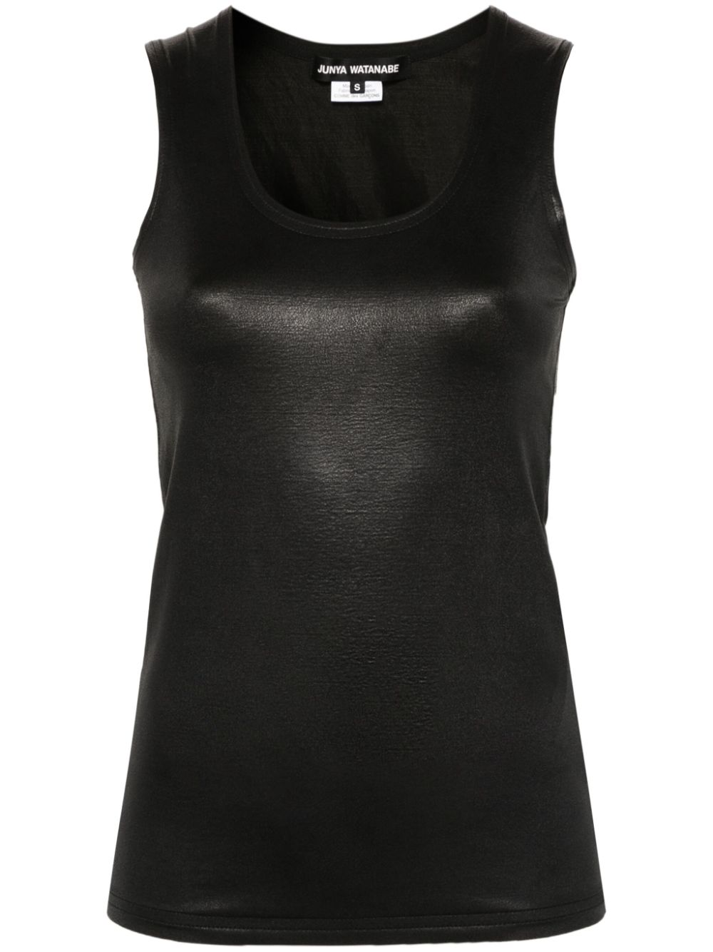 Junya Watanabe scoop-neck tank top - Black von Junya Watanabe