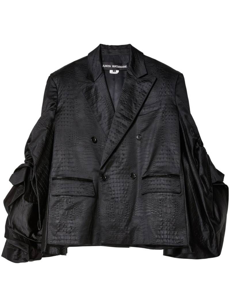 Junya Watanabe sleeveless oversized jacket - Black von Junya Watanabe