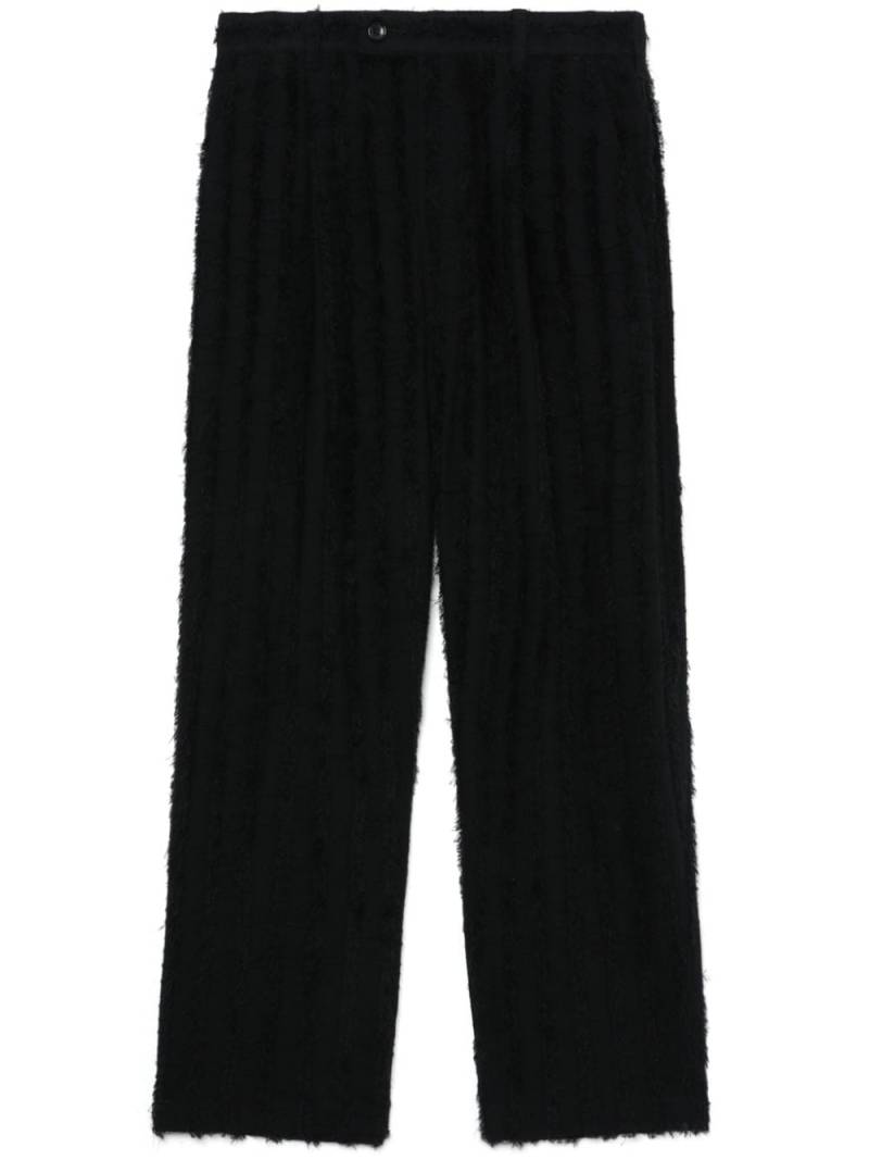 Junya Watanabe MAN wide-leg cotton trousers - Black von Junya Watanabe MAN