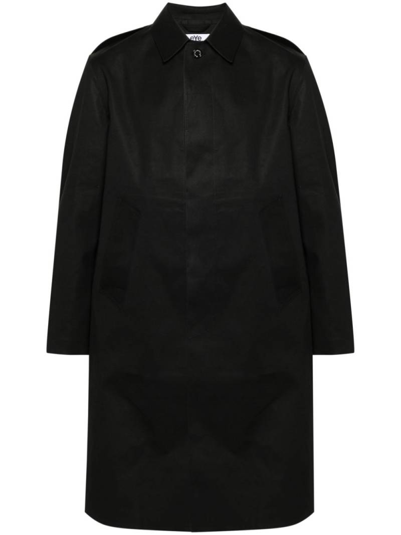 Junya Watanabe MAN cotton trench coat - Black von Junya Watanabe MAN