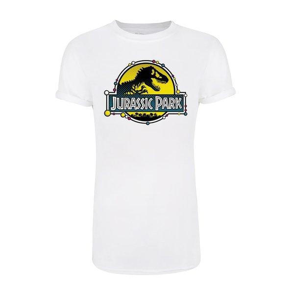 Jurassic Park - DNA TShirtKleid, für Damen, Weiss, Größe L von Jurassic Park