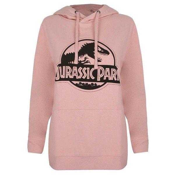 Kapuzenpullover Damen Pink XL von Jurassic Park