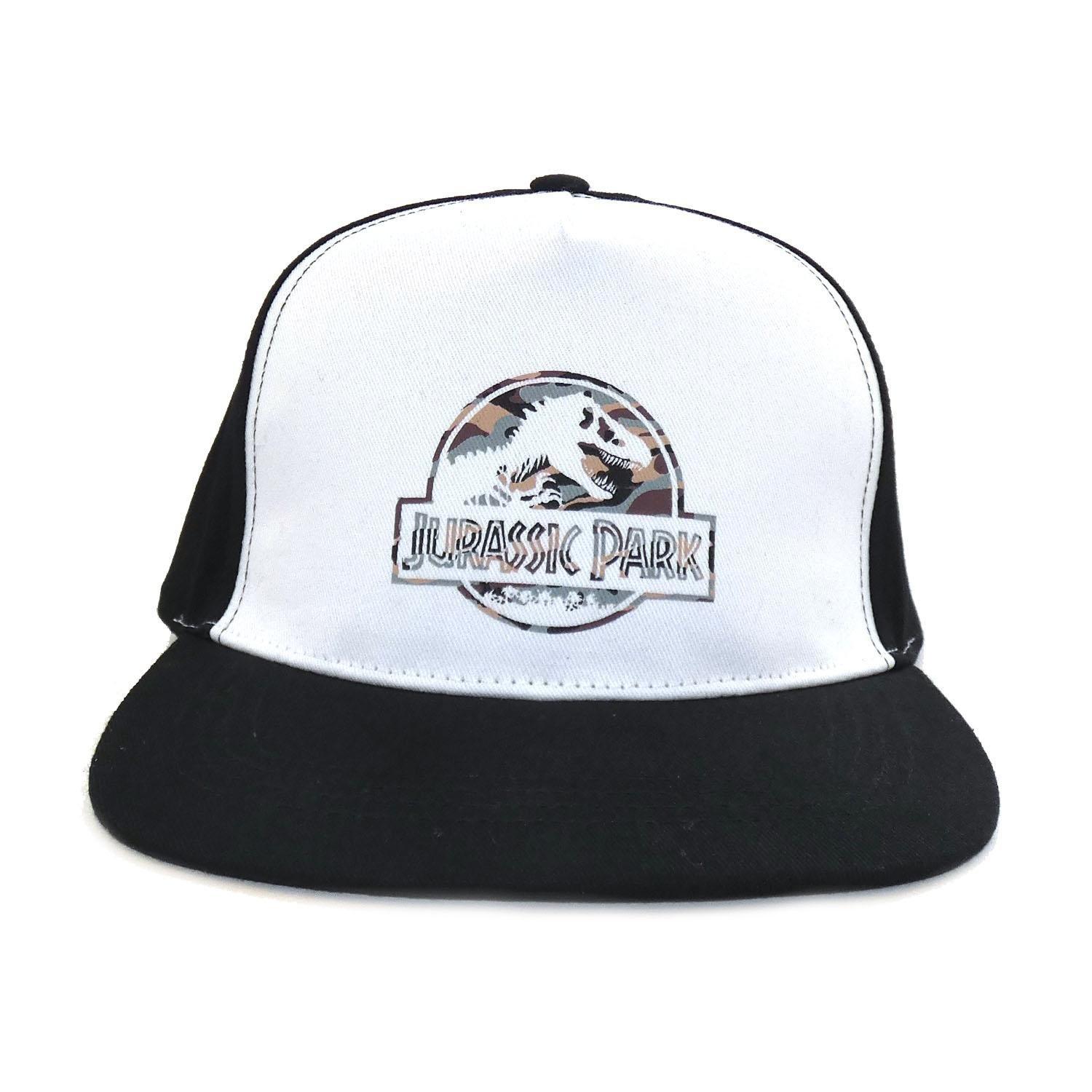 Jurassic Park - Logo Snapback Mütze Polyester, für Damen, Weiss, One Size von Jurassic Park