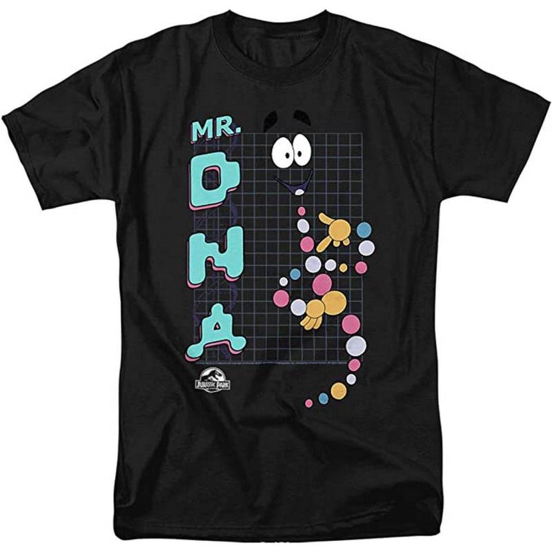 Mr Dna Tshirt Damen Schwarz L von Jurassic Park