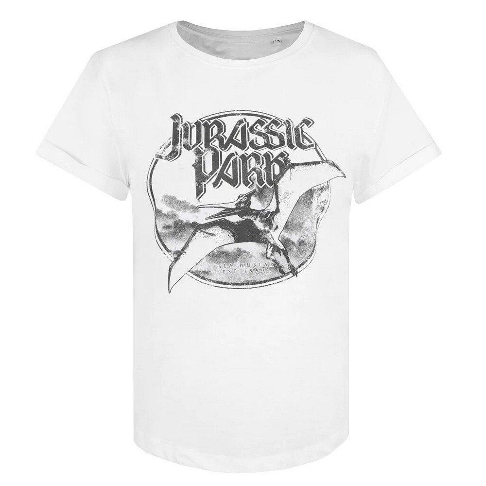 Rocks Tshirt Damen Weiss M von Jurassic Park