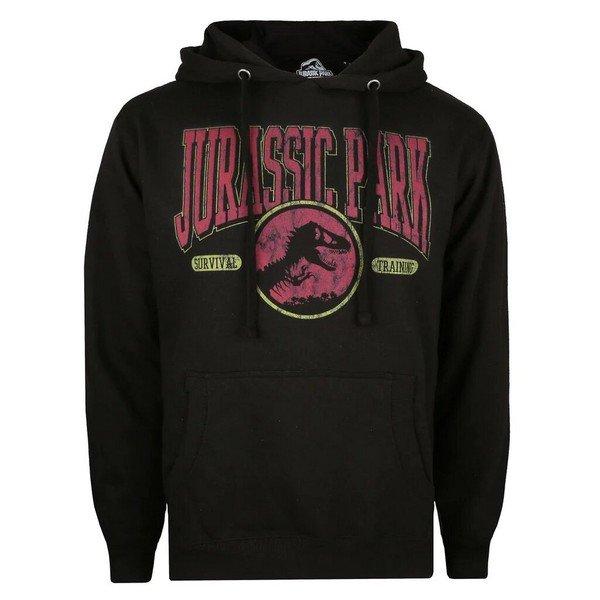 Survival Training Kapuzenpullover Herren Schwarz L von Jurassic Park