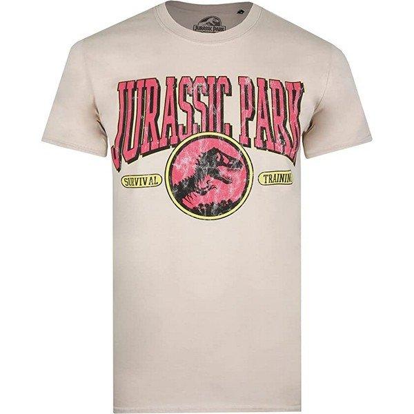 Jurassic Park - Survival Training TShirt, für Herren, Sand, Größe L von Jurassic Park