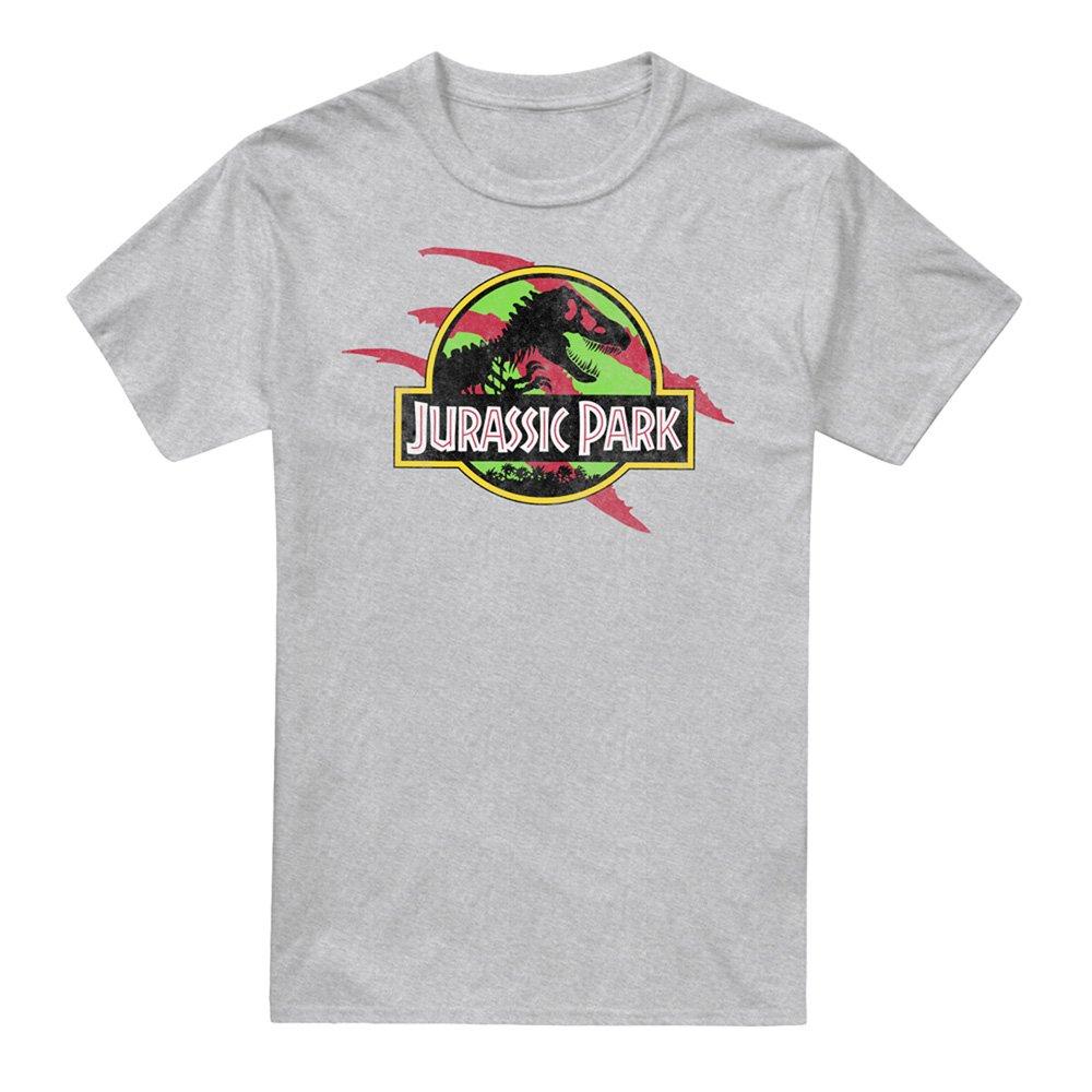 Truck Tshirt Herren Grau M von Jurassic Park