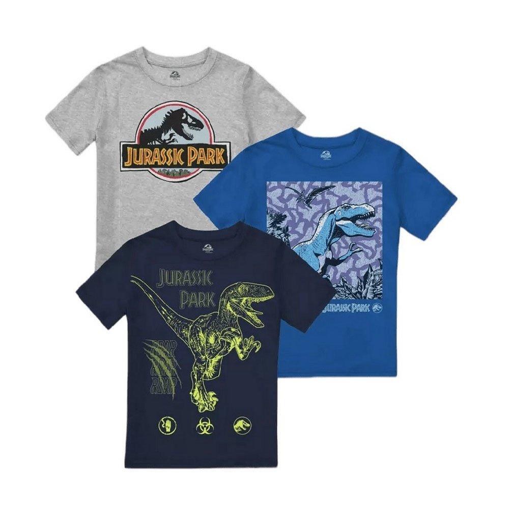 Tshirt (3erpack) Jungen Multicolor 140 von Jurassic Park