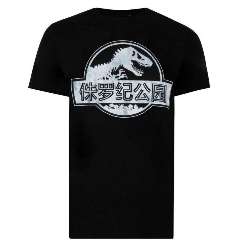 Tshirt Herren Schwarz M von Jurassic Park