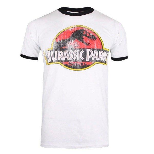 Tshirt Herren Weiss M von Jurassic Park