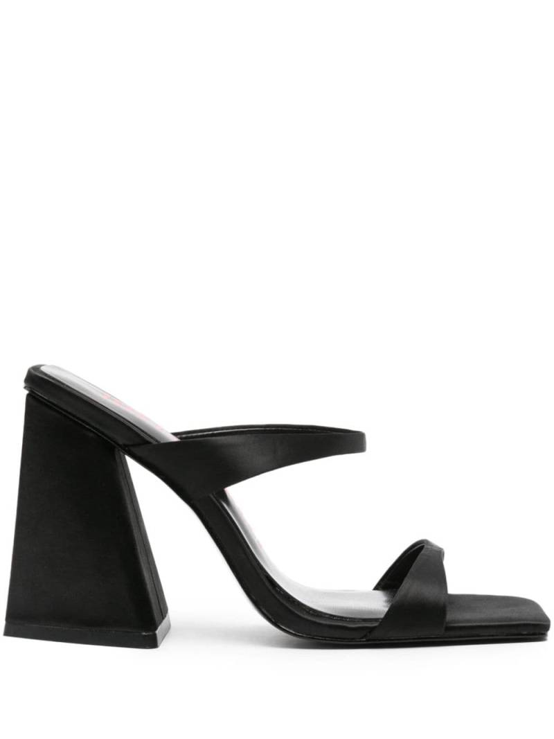 Just Cavalli 105mm square-toe mules - Black von Just Cavalli