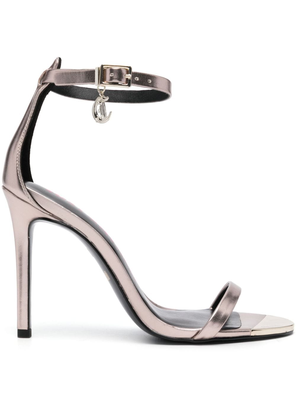 Just Cavalli 115mm logo-charm sandals - Gold von Just Cavalli