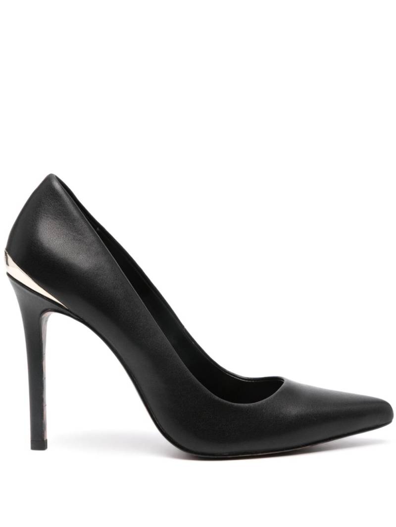 Just Cavalli 120mm leather pumps - Black von Just Cavalli